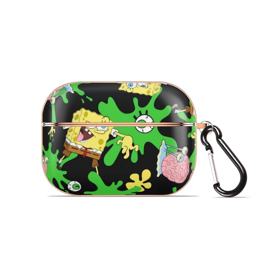 AirPodsPro2 Lightning本体 スポンジボブ ケース Amazon | AirPods Pro2 ケース スポンジボブ Pro 第2世代 カバー